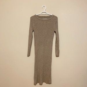 Knit midi dress (new)